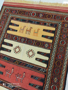 Kilim Khorassan fait main n°19601_172×96