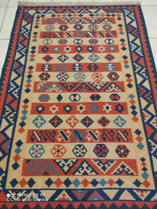 Kilim Ghachghai fait main n°12677_180×125