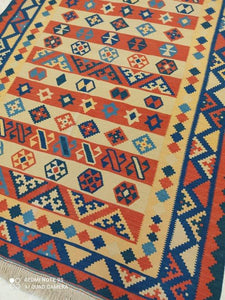 Kilim Ghachghai fait main n°12677_180×125