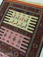 Charger l&#39;image dans la galerie, Kilim Khorassan brodé main n°19583_182×103
