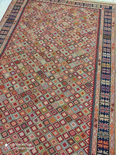 Charger l&#39;image dans la galerie, Kilim Khorassan noué main n°19739_190×126
