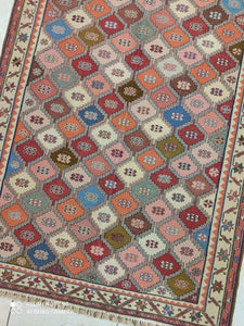 Kilim Ghachghai tissé main n°19740_192×125