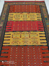 Charger l&#39;image dans la galerie, Kilim Khorassan noué main n°19633_205×130
