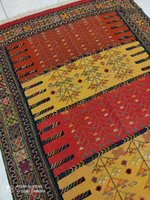 Charger l&#39;image dans la galerie, Kilim Khorassan noué main n°19633_205×130
