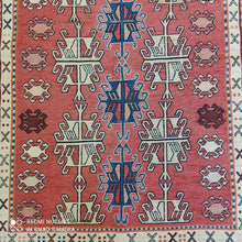 Charger l'image dans la galerie, KILIM Khorassan tissé main n°19737_144×108
