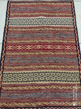 Charger l&#39;image dans la galerie, Kilim Ghachghai fait main n°19653_90×60
