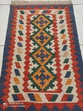 Charger l&#39;image dans la galerie, Kilim Gachghai fait main n°19722_95×62
