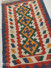 Charger l&#39;image dans la galerie, Kilim Gachghai fait main n°19722_95×62
