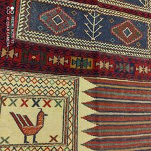 Charger l'image dans la galerie, Kilim Tapis Khorassan tissé main n°19606_180×107
