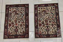 Charger l'image dans la galerie, PAIRE 2 tapis Ghom fait main n°17575_17577_80×60
