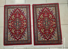 Charger l'image dans la galerie, Paire 2 tapis Ghom fait main n°19433_19430_85×57_86×56
