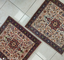 Charger l'image dans la galerie, Paire 2 tapis Sarouk fait main n°16151_16152_82×78
