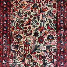 Charger l'image dans la galerie, Tapis Roudbar noué main n°15354_390×80
