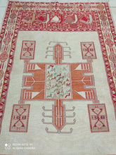 Charger l&#39;image dans la galerie, Tapis Soumak soie fait main n°16646_195×118
