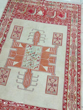 Charger l&#39;image dans la galerie, Tapis Soumak soie fait main n°16646_195×118
