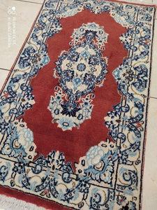 Tapis Nain fait main n°17488_100×58