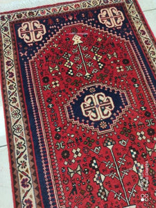 Tapis Abadeh tissé main n°19024_107×65