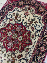 Charger l&#39;image dans la galerie, Tapis Ispahan fait main n°11758_114×75
