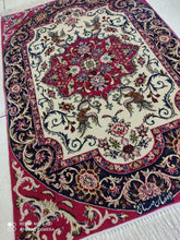 Charger l&#39;image dans la galerie, Tapis Ispahan fait main n°11758_114×75
