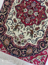 Charger l&#39;image dans la galerie, Tapis Ispahan fait main n°11758_114×75
