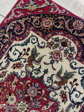 Charger l&#39;image dans la galerie, Tapis Ispahan fait main n°11758_114×75
