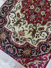 Charger l&#39;image dans la galerie, Tapis Ispahan fait main n°11758_114×75
