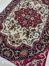 Charger l&#39;image dans la galerie, Tapis Ispahan fait main n°11758_114×75
