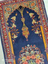 Charger l&#39;image dans la galerie, Tapis Sarouk tissé main n°18948_134×70
