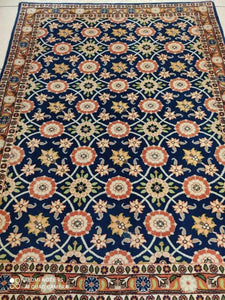 Tapis Varamine fait main n°18868_140×108