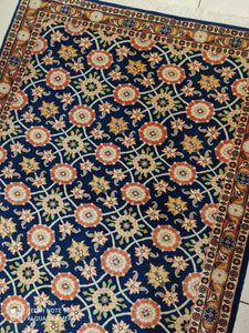 Tapis Varamine fait main n°18868_140×108