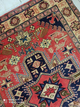 Charger l&#39;image dans la galerie, Tapis Heriz noué main n°14648_140×108

