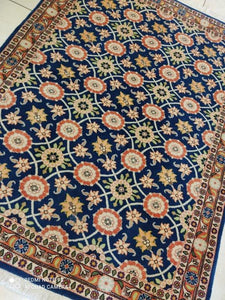 Tapis Varamine fait main n°18868_140×108