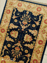 Charger l'image dans la galerie, Tapis Mahalat tissé main n°12772_146×105
