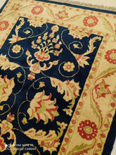 Charger l'image dans la galerie, Tapis Mahalat tissé main n°12772_146×105
