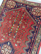 Charger l'image dans la galerie, Tapis Abadeh tissé main n°19158_146×72
