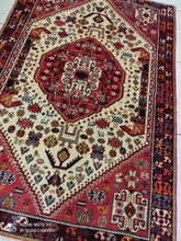 Charger l&#39;image dans la galerie, Tapis Ghachghai tissé main n°14012_147×100
