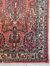 Charger l'image dans la galerie, Tapis Sarouk fait main n°2879_149×71
