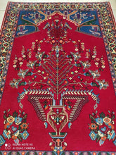 Charger l&#39;image dans la galerie, Tapis Abadeh noué main n°16900_150×110
