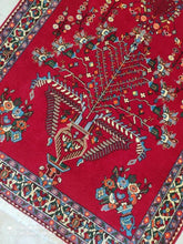 Charger l&#39;image dans la galerie, Tapis Abadeh noué main n°16900_150×110
