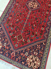 Charger l&#39;image dans la galerie, Tapis Abadeh tissé main n°18465_150×67
