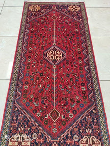 Tapis Abadeh tissé main n°18465_150×67