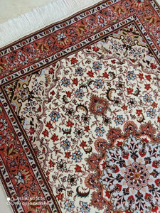 TAPIS Tabriz Panja Raj fait main n°15328_153×105