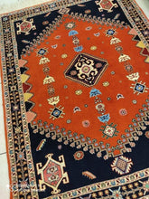 Charger l&#39;image dans la galerie, Tapis Sirjand fait main n°17014_154×112
