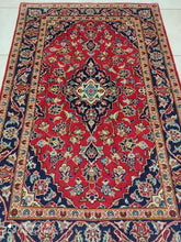 Charger l&#39;image dans la galerie, Tapis Kachan fait main n°16814_155×100
