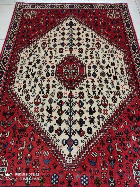 Tapis Abadeh noué main n°19378_155×105