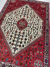 Charger l&#39;image dans la galerie, Tapis Abadeh noué main n°19378_155×105
