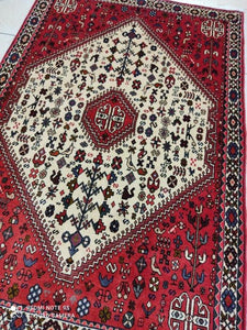 Tapis Abadeh noué main n°19378_155×105