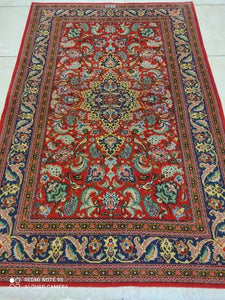 Tapis Antique Ghom noué main n°18930_157×103