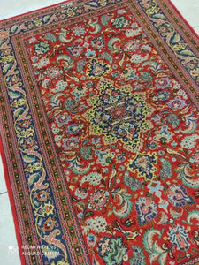 Tapis Antique Ghom noué main n°18930_157×103