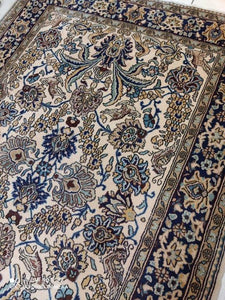 Tapis Antique Ghom noué main n°1098_157×109